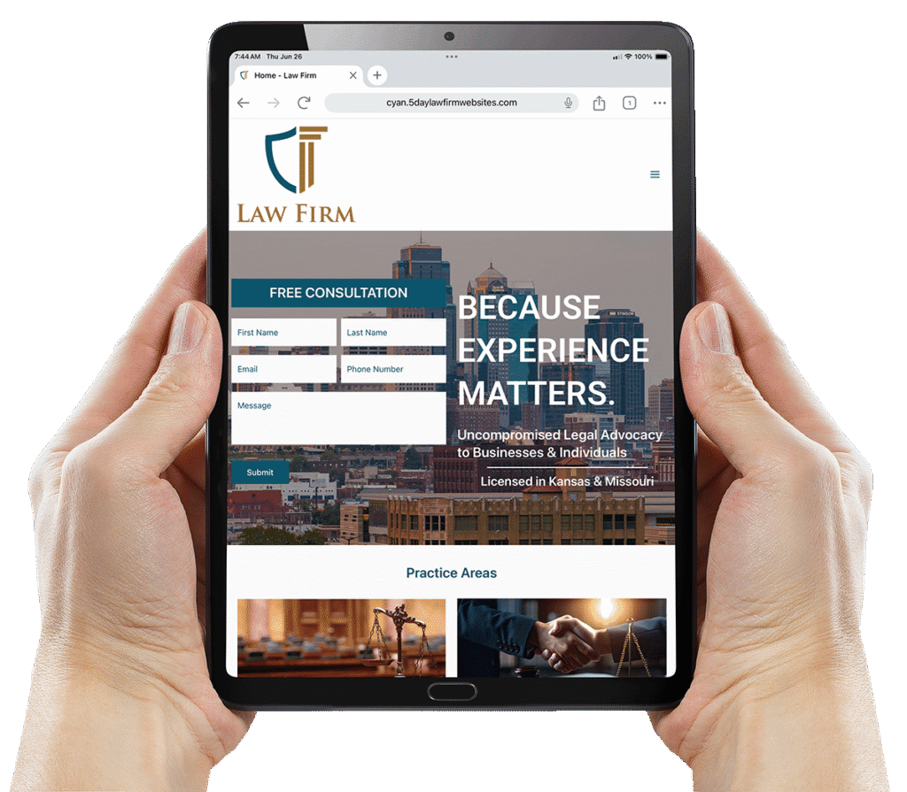 5 Day Law Firm Websites