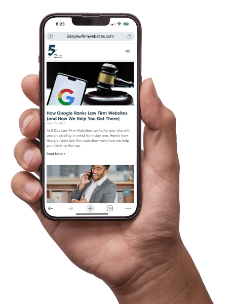 5 Day Law Firm Websites Blog